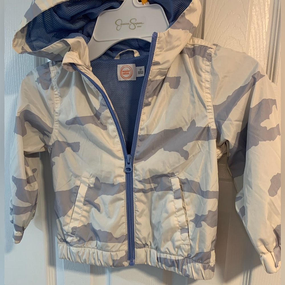 Wonder Nation Blue Mesh Jacket - Picture 2 of 4
